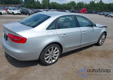 2013 Audi A4 2.0T Premium z USA, uszkodzony, nr VIN WAUFFAFL4DN031547
